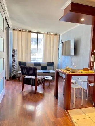 Rent this 1 bed apartment on Sherwin-Williams in Avenida Vicuña Mackenna, 777 0613 Ñuñoa