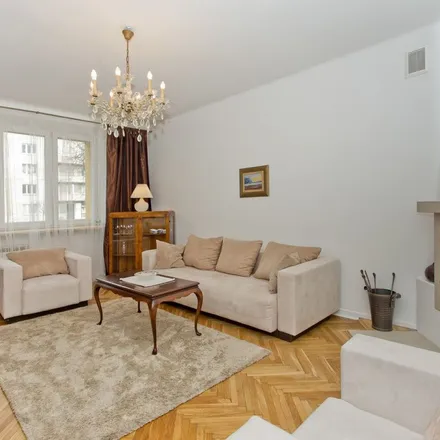 Rent this 2 bed apartment on Adama Mickiewicza 65 in 01-625 Warsaw, Poland
