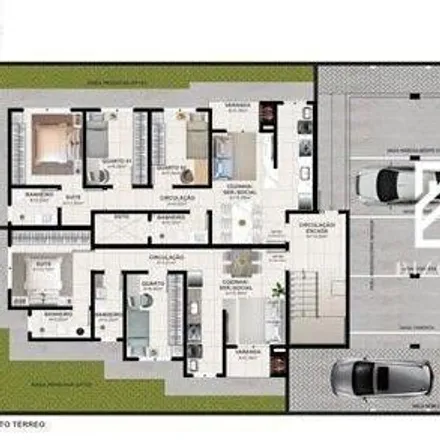 Buy this 3 bed apartment on Rua Antônio José da Silva in Aririú, Palhoça - SC