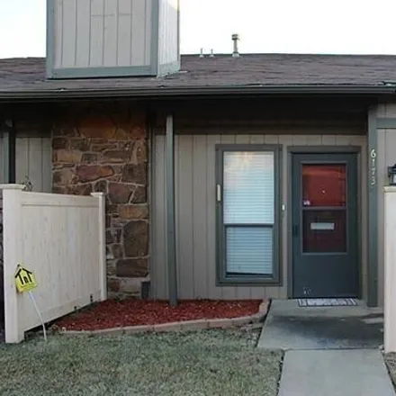 Rent this 2 bed townhouse on 6173 South Zunis Avenue in Tulsa, OK 74136