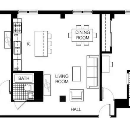 Image 9 - Briggs Houze Apartments, 114 Adams Avenue West, Detroit, MI 48226, USA - Apartment for rent
