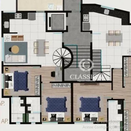 Buy this 3 bed apartment on Rua Saturno in Santa Lúcia, Belo Horizonte - MG
