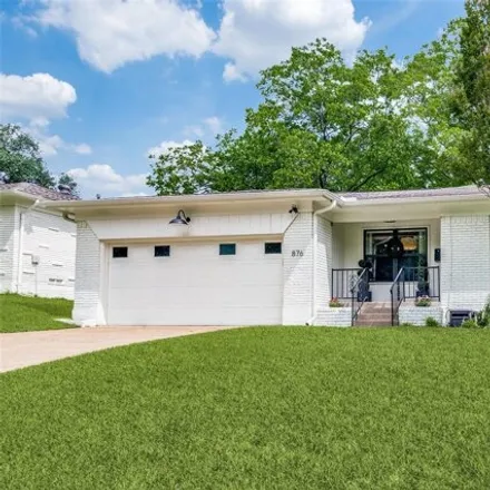 Rent this 3 bed house on 876 Berkinshire Drive in Dallas, TX 75218