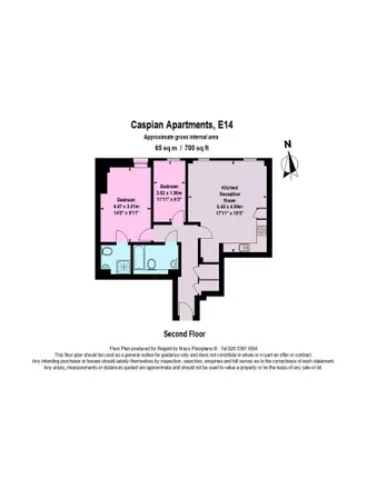 Image 6 - Caspian Apartments, 5 Salton Square, London, E14 7GJ, United Kingdom - Apartment for rent