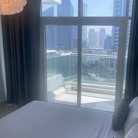 Rent this studio apartment on King Salman Bin Abdulaziz Al SaudContinental Tower Dubai Marina