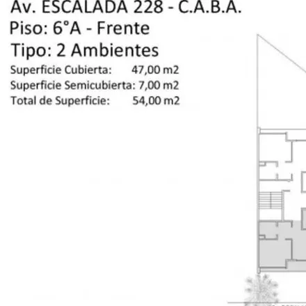 Buy this 1 bed apartment on Escalada 196 in Villa Luro, C1407 DZI Buenos Aires
