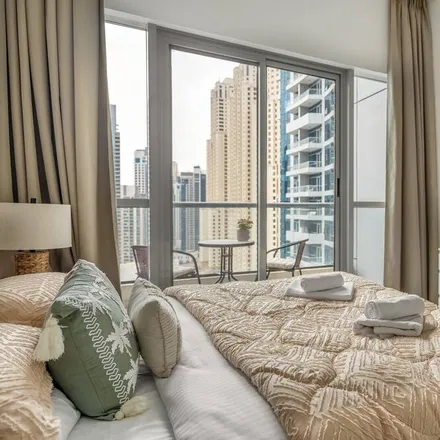 Rent this 1 bed apartment on Dubai Marina in Dubai, United Arab Emirates