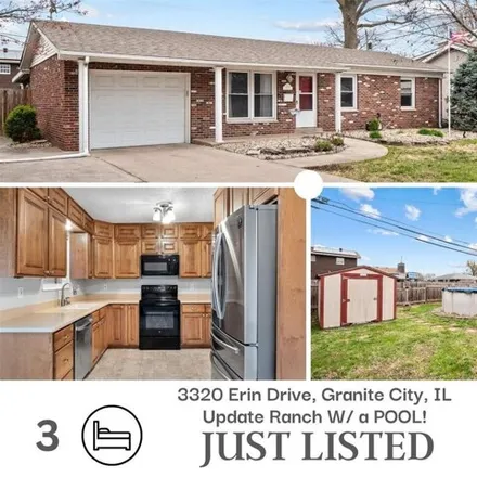 Buy this 3 bed house on 3232 Erin Drive in Granite City, IL 62040