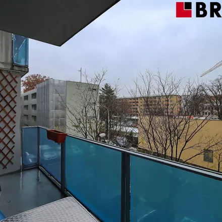 Rent this 1 bed apartment on Křídlovická 992/65a in 602 00 Brno, Czechia