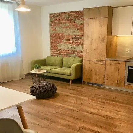 Rent this 2 bed apartment on Oraczy in 30-404 Krakow, Poland