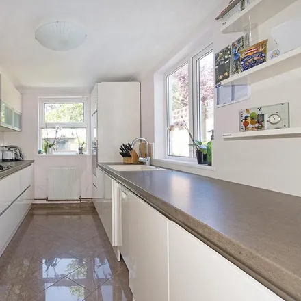 Rent this 3 bed house on 13 Goodenough Road in London, SW19 3QW