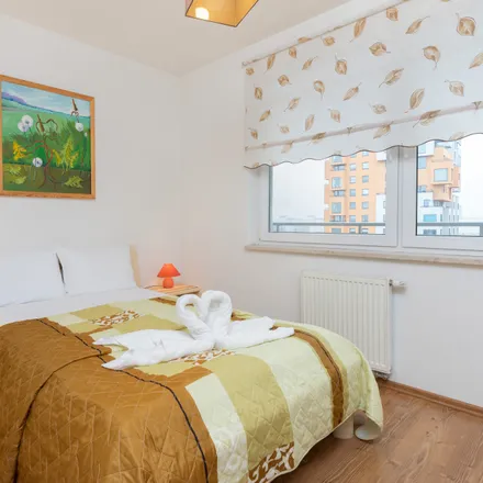 Rent this 1 bed apartment on Prezydenta Lecha Kaczyńskiego in 80-364 Gdansk, Poland