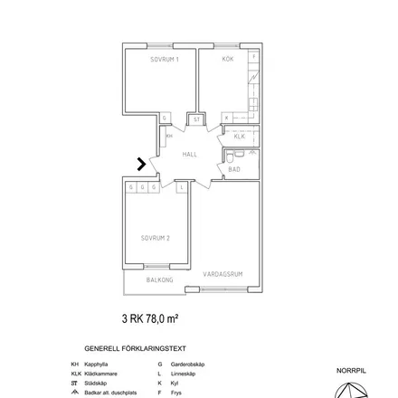 Image 1 - Jarlavägen, 802 86 Gävle, Sweden - Apartment for rent