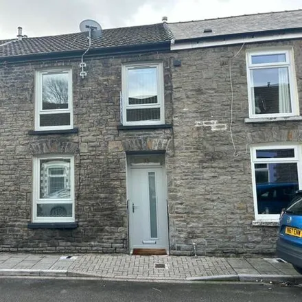 Rent this 3 bed townhouse on Morgannwg Street in Trehafod, CF37 2LT