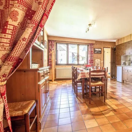 Rent this 3 bed house on Route du col des aravis in 73590 La Giettaz, France