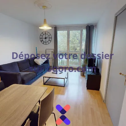 Rent this 3 bed apartment on 12 Rue Sacco et Vanzetti in 38400 Saint-Martin-d'Hères, France