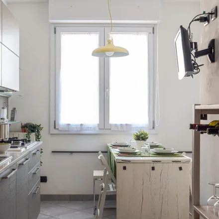 Rent this 2 bed apartment on Modern two-bedroom flat near S. Leonardo metro station  Milan 20151