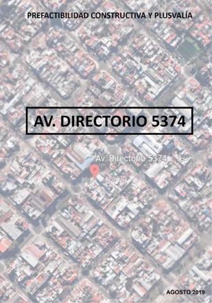 Buy this studio townhouse on Avenida Directorio 5370 in Mataderos, C1440 ASS Buenos Aires