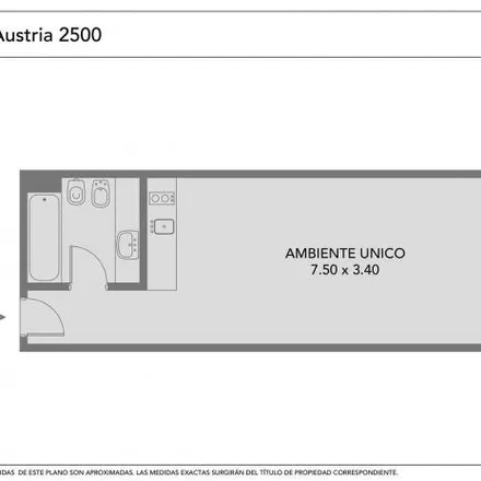 Buy this studio apartment on Austria 2504 in Recoleta, C1425 EID Buenos Aires