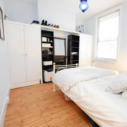 Rent this 1 bed apartment on Morat Street in Stockwell Park, London