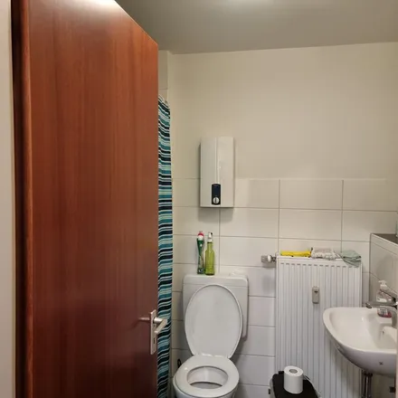 Rent this 1 bed apartment on Volkardeyer Weg 13 in 40472 Dusseldorf, Germany
