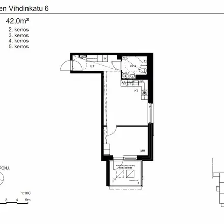 Image 5 - Vihdinkatu 6 D, 15100 Lahti, Finland - Apartment for rent