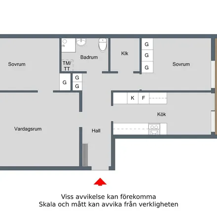 Image 2 - Östermalmsvägen, 612 41 Finspång, Sweden - Apartment for rent