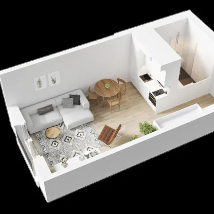 Rent this 1 bed apartment on Tammapolku in 01230 Vantaa, Finland