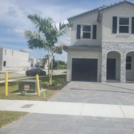 Rent this 3 bed townhouse on 2561 Southeast 25th Terrace in Homestead, FL 33035