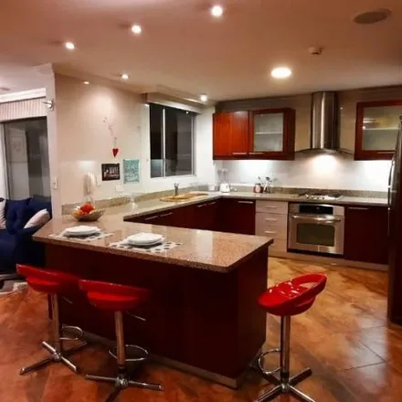 Rent this 3 bed apartment on Casa 102 in N44D Camilo Egas 102, 170503