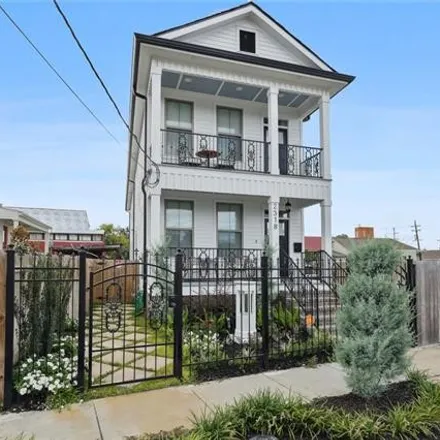 Rent this 3 bed duplex on 2311 Delachaise Street in New Orleans, LA 70115