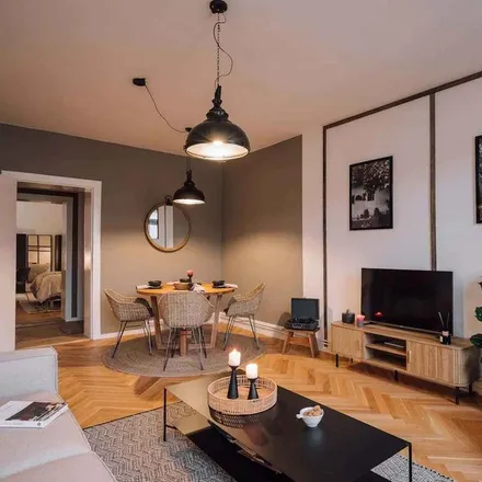 Rent this 1 bed apartment on Hans-Volker Rabenhorst-Jalousien in Beusselstraße 65, 10553 Berlin