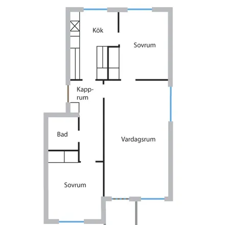 Rent this 3 bed apartment on Åsgatan in 912 32 Vilhelmina, Sweden
