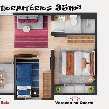 Buy this 2 bed apartment on Rua Marcelina 377 in Bairro Siciliano, São Paulo - SP