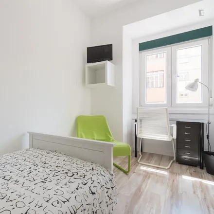 Rent this 9 bed room on Praça João do Rio 1 in 1000-226 Lisbon, Portugal