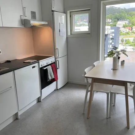 Rent this 1 bed apartment on Møllendalsveien 52 in 5009 Bergen, Norway