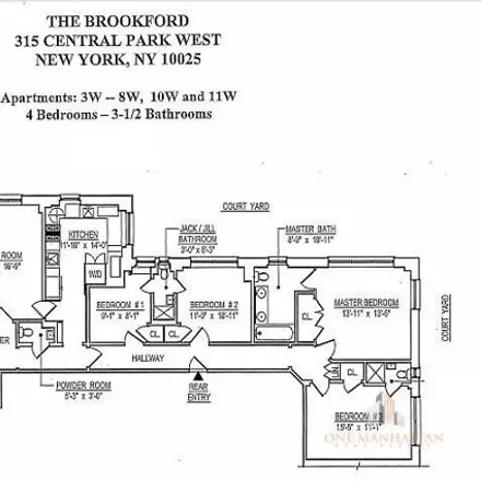 Image 2 - The Brookford, Central Park West, New York, NY 10025, USA - Apartment for rent