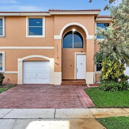 Rent this 3 bed townhouse on 2297 160th Terrace in Pembroke Pines, FL 33028