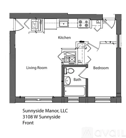 Image 8 - 3108 W Sunnyside Ave, Unit 2F - Apartment for rent