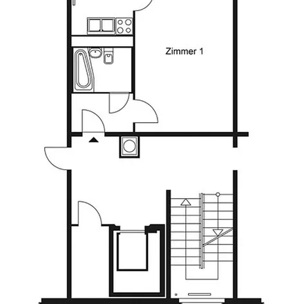 Rent this 1 bed apartment on Kebab King in Warnitzer Straße 12, 13057 Berlin