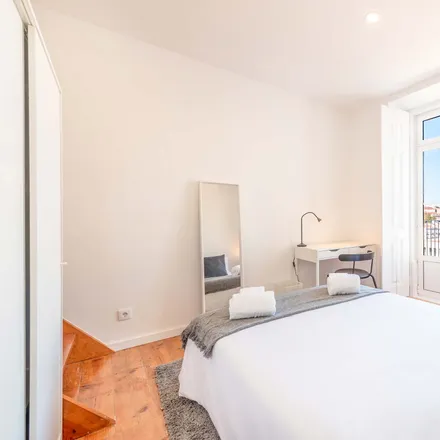 Rent this 3 bed room on Escadinhas da Saúde 8 in 1100-341 Lisbon, Portugal