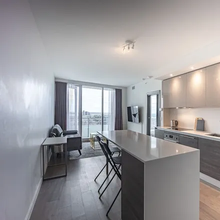 Rent this 1 bed condo on Montreal Golden Square Mile in Montreal, QC H3G 0E1
