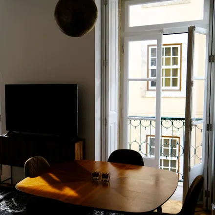 Rent this 1 bed apartment on Travessa dos Fiéis de Deus in 1200-284 Lisbon, Portugal