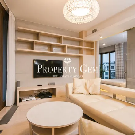 Rent this 3 bed apartment on Leona Kruczkowskiego 3A in 00-380 Warsaw, Poland