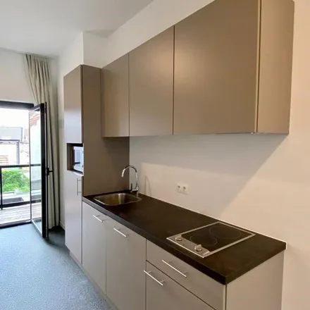 Rent this 1 bed apartment on Mussenstraat 69-71 in 3000 Leuven, Belgium