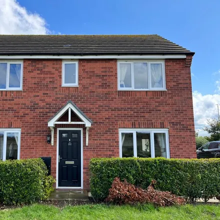 Rent this 3 bed house on Discovery Drive in Melton Mowbray, LE13 1NJ