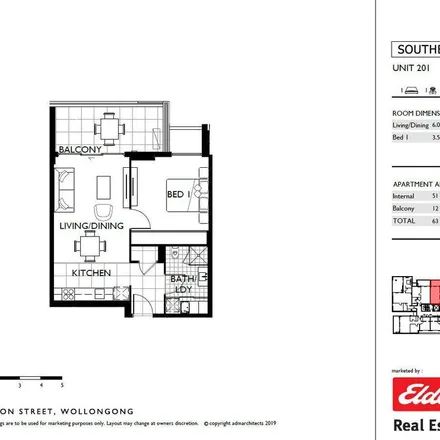 Image 8 - Southbank Apartments, Beatson Street, Wollongong NSW 2500, Australia - Apartment for rent