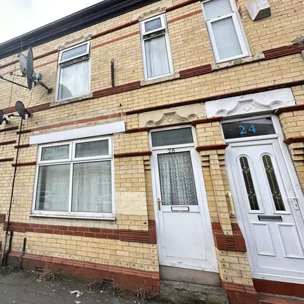 Rent this 3 bed townhouse on 30 Stovell Avenue in Manchester, M12 5SY
