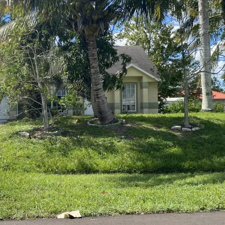 Rent this 3 bed house on 3166 Southwest Dimattia Street in Port Saint Lucie, FL 34953