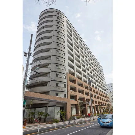 Rent this 2 bed apartment on unnamed road in Tsukishima, Chuo